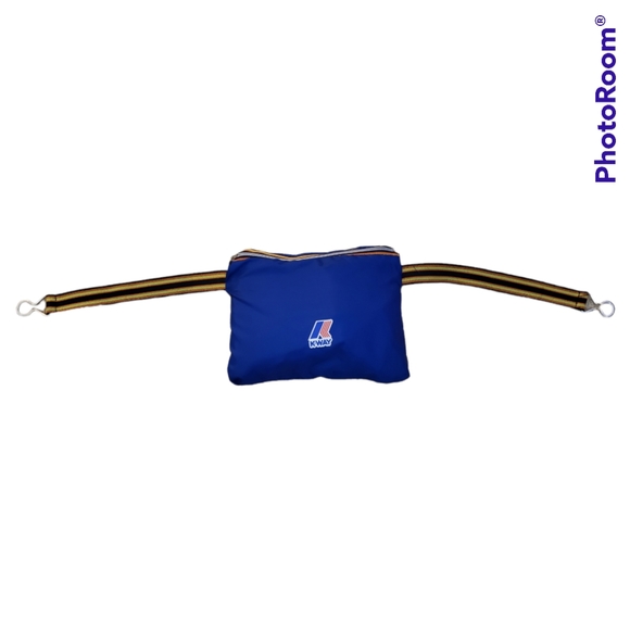 Rare Vintage K-WAY Union Jack  Lightweight Packable Windbreaker Jacket - Picture 3 of 6